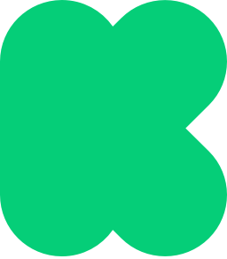 Green Kickstarter K icon